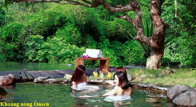 tắm khoáng nóng oonssen Serena Resort