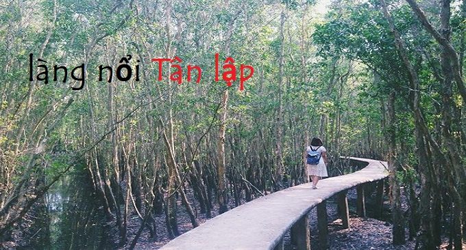 làng nổi Tân lập