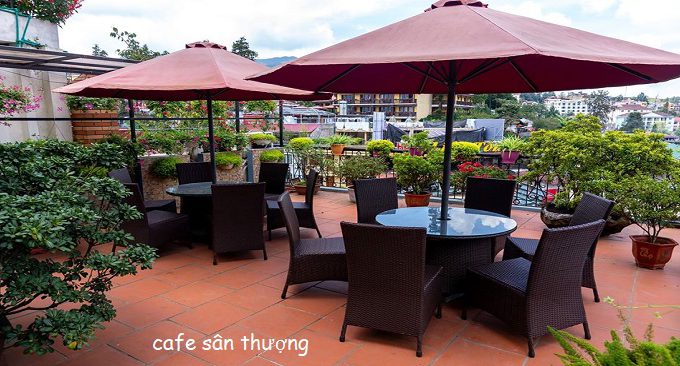 bar sân thượng