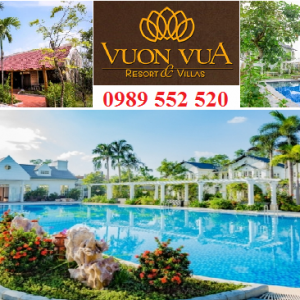 Đặt phòng Vườn Vua Phú Thọ Resort & Villas Giá mới nhất Khuyến Mại