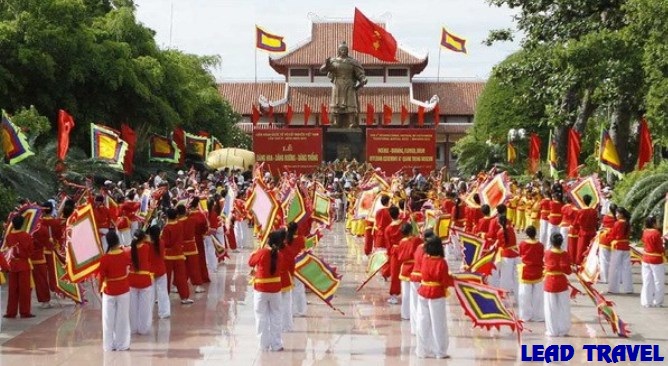 múa võ Tây Sơn Bảo tàng Quang Trung