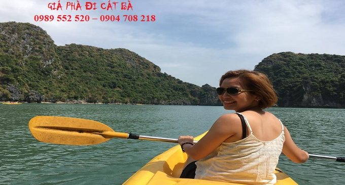giá phà đi Cát Bà