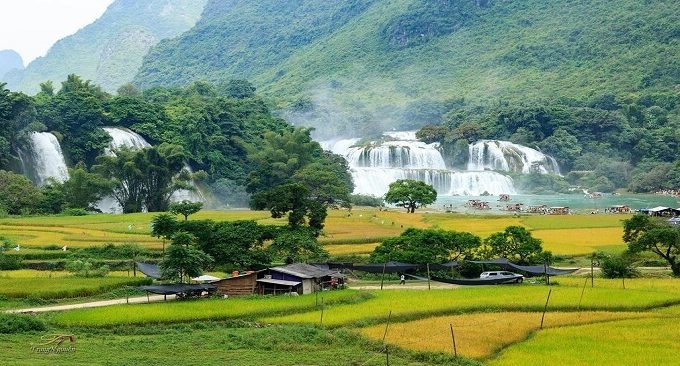 kinh nghiệm du lịch thác Bản Giốc
