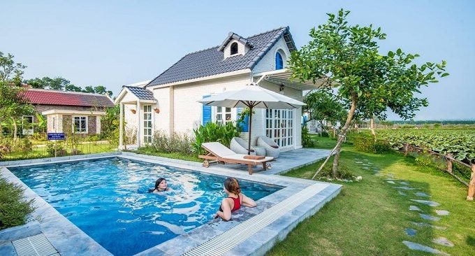 kinh nghiệm đi Vườn Vua Resort