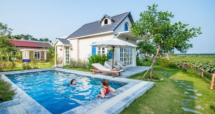 kinh nghiệm đi Vườn Vua Resort
