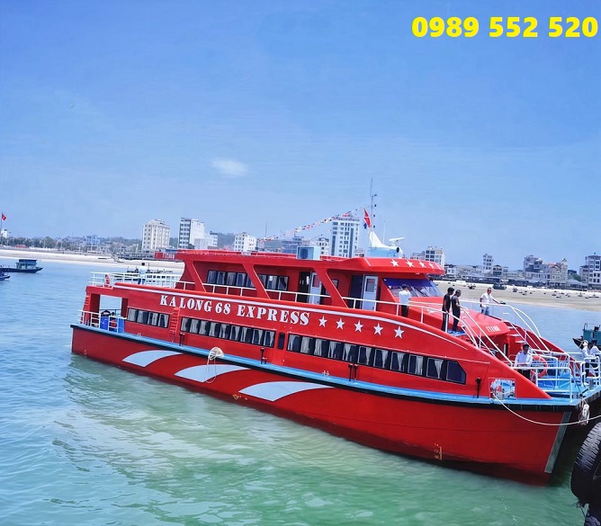 tàu kalong đi cô tô 